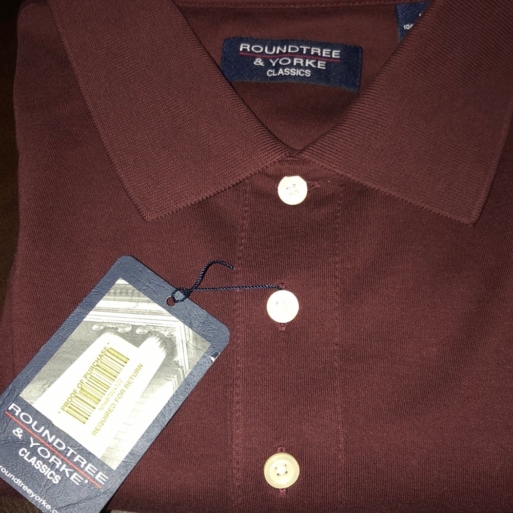 Roundtree & Yorke Polo Shirt NEW